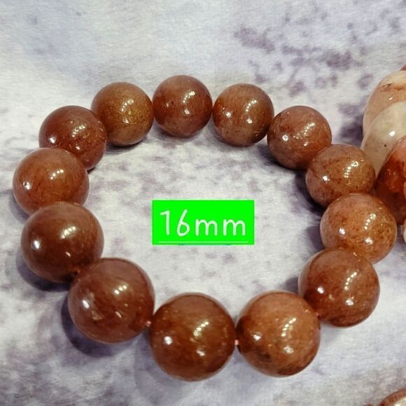 Strawberry Quartz Bracelet - Picture 1 of 6